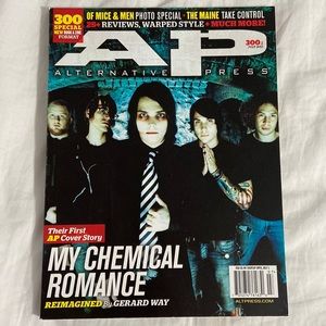 Alternative Press Issue 300.1 (July 2013) | My Chemical Romance (First AP Cover)